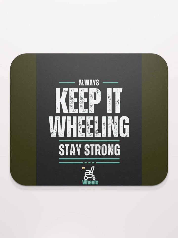 Wheeling Strength Mouse Pad product image (2)