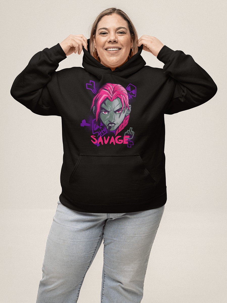 Savage Rebellion Graphic Hoodie product image (2)