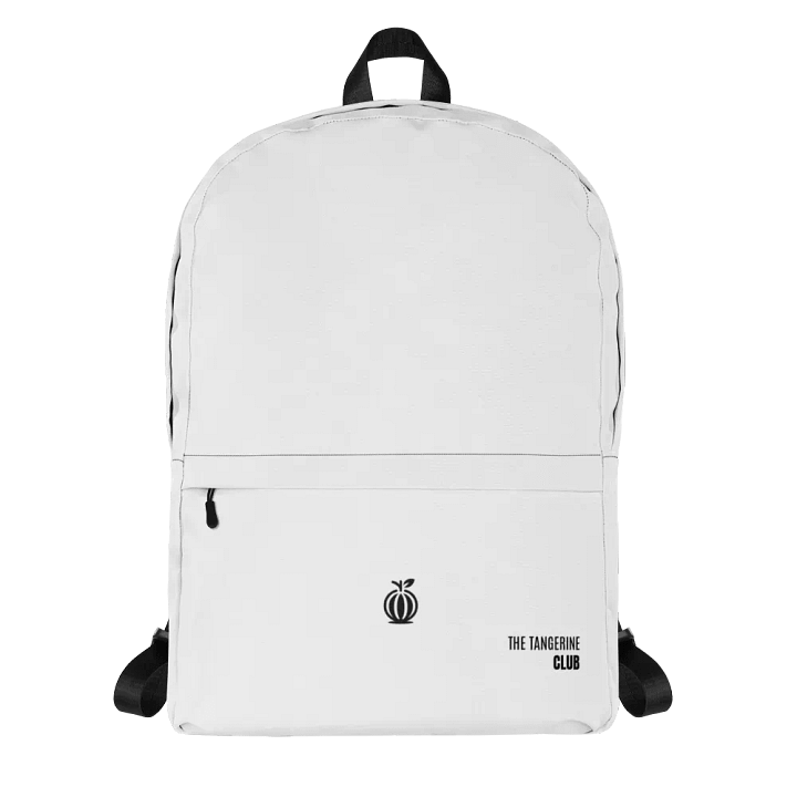 TTC Minimalist White Backpack 15'' laptop product image (2)