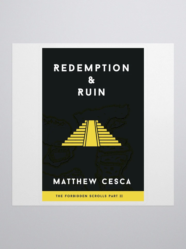 Redemption & Ruin Book Cover Sticker product image (1)