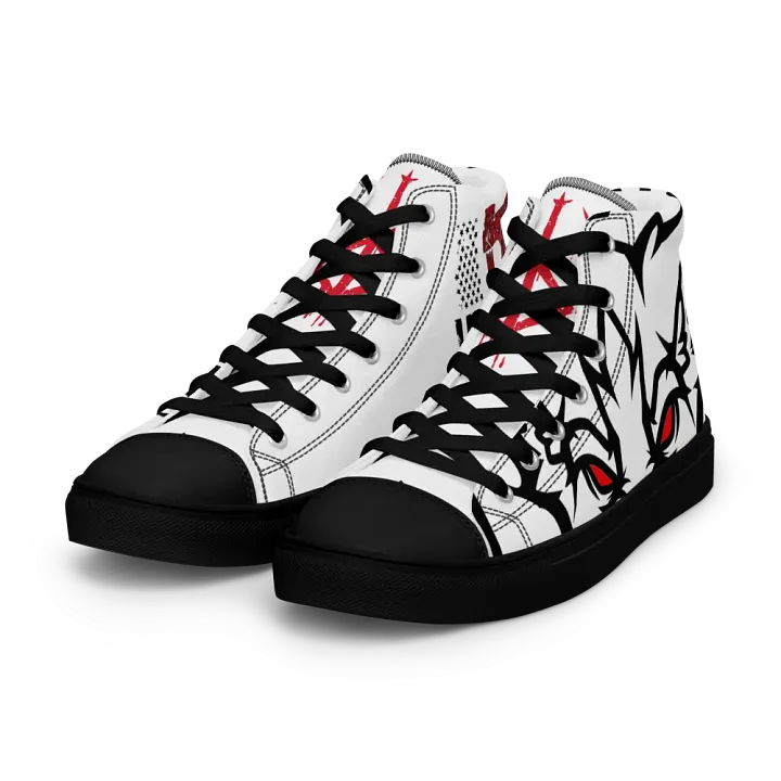DarkAlpha Womens High Top Canvas Shoes product image (1)