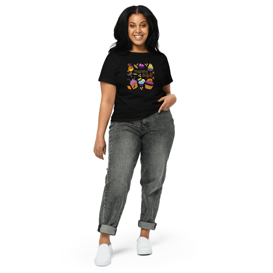Frightful Delight Women's Halloween Tee product image (6)