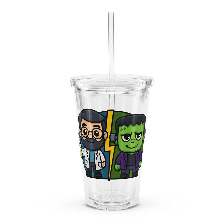 Franken' Day - Double Wall Clear Plastic Tumbler product image (3)