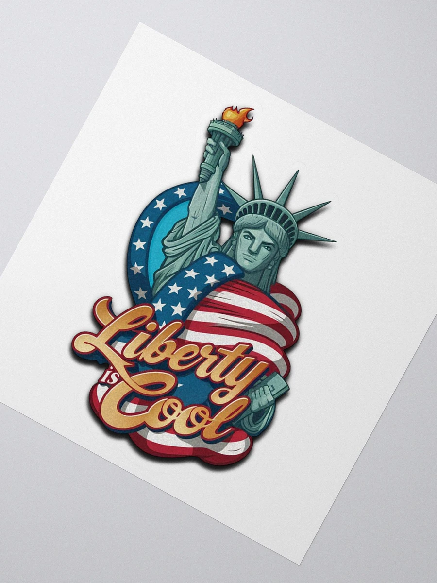 Liberty is Cool Vinyl sticker product image (4)