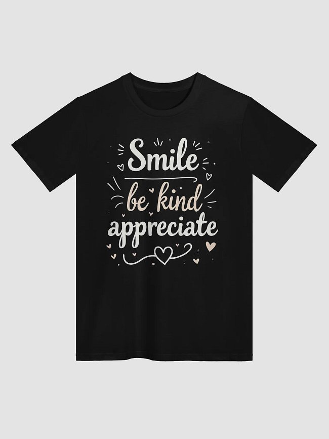 Ed Sheeran: Smile, be kind, appreciate.