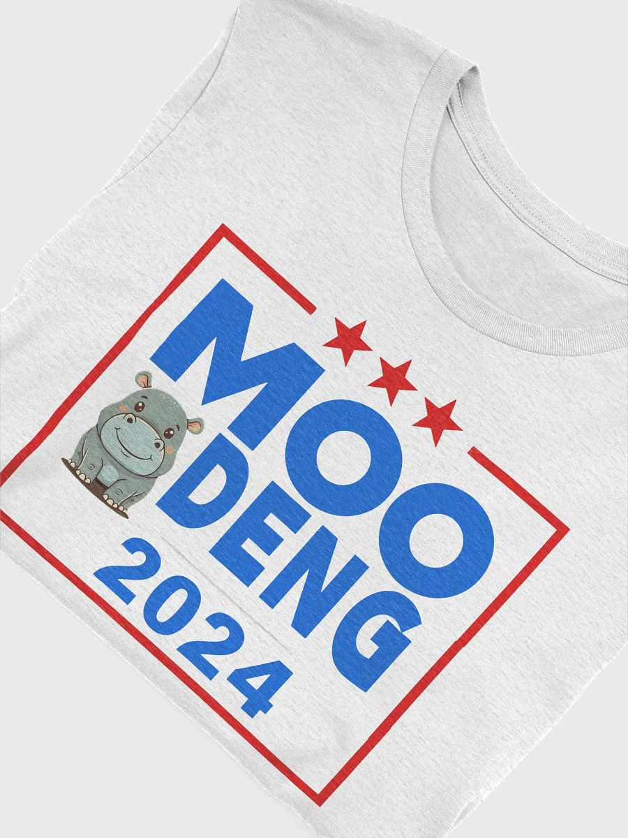 Moo Deng Funny Election 2024 Cute Hippo T-Shirt product image (6)