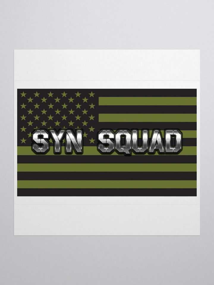 Syn Squad Flag - Sticker product image (2)