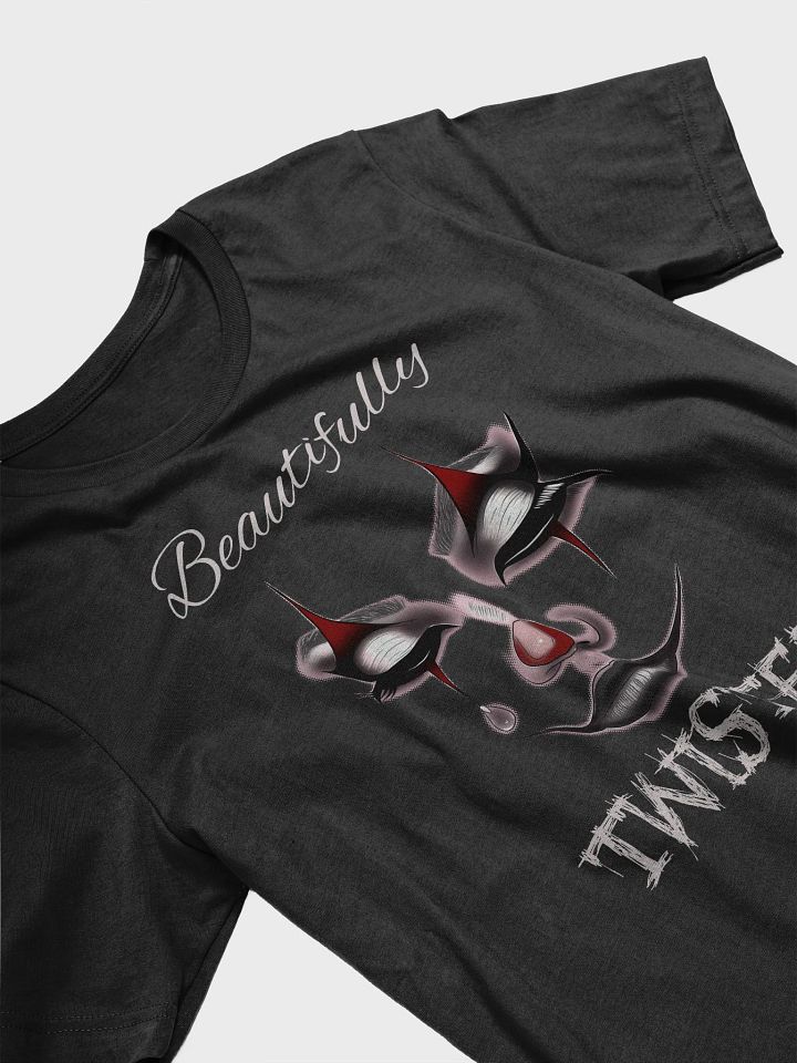 Beautifully Twisted Unisex T-Shirt - Dark Colors product image (2)