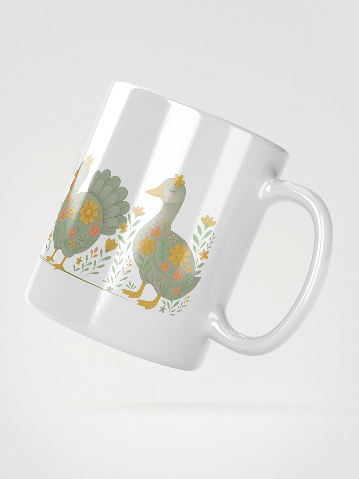 Mug Blanc - Ferme Fleurie Vintage Série 1 - Cadeau Original product image (2)