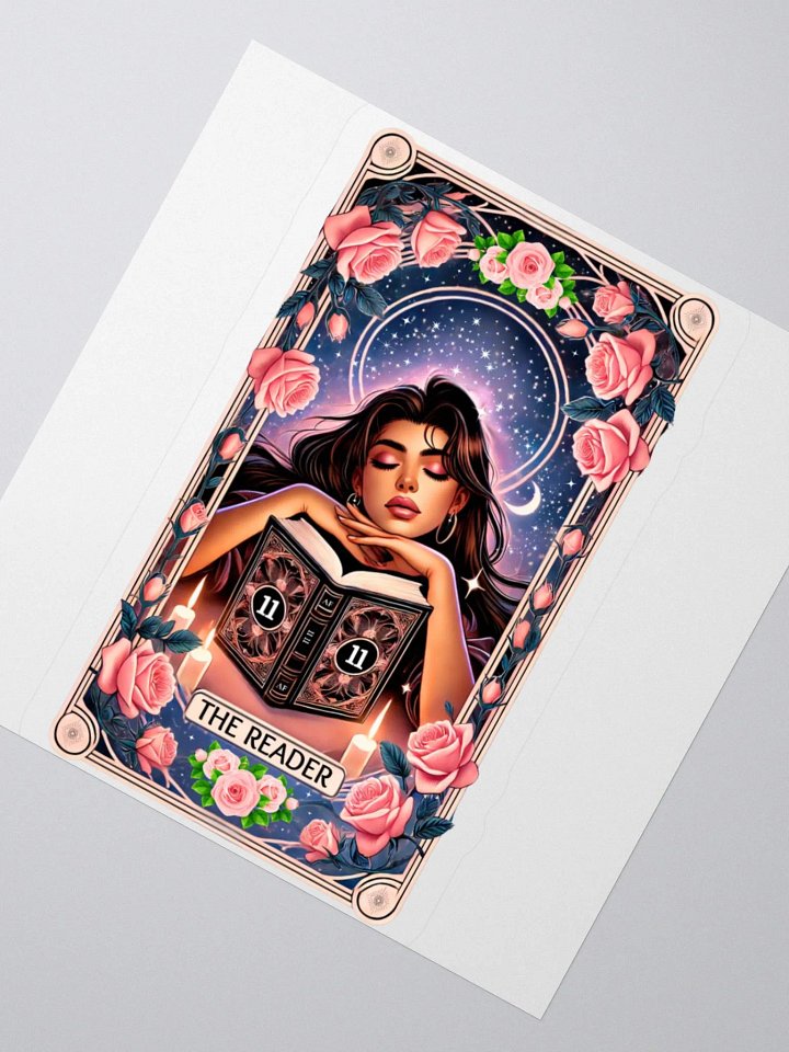 The Reader Tarot Card Sticker product image (2)