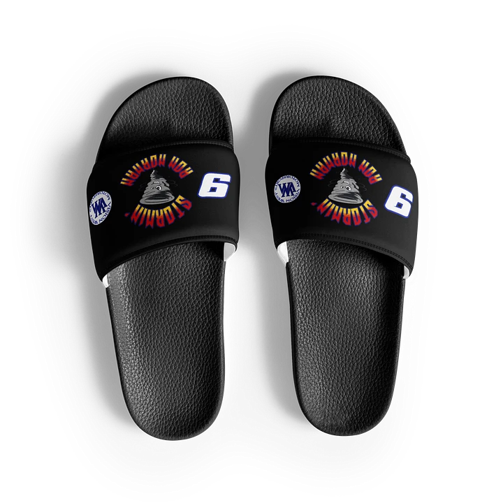 Stormin Ron Norman #9 Vision West Motorsports Women's Slides product image (1)