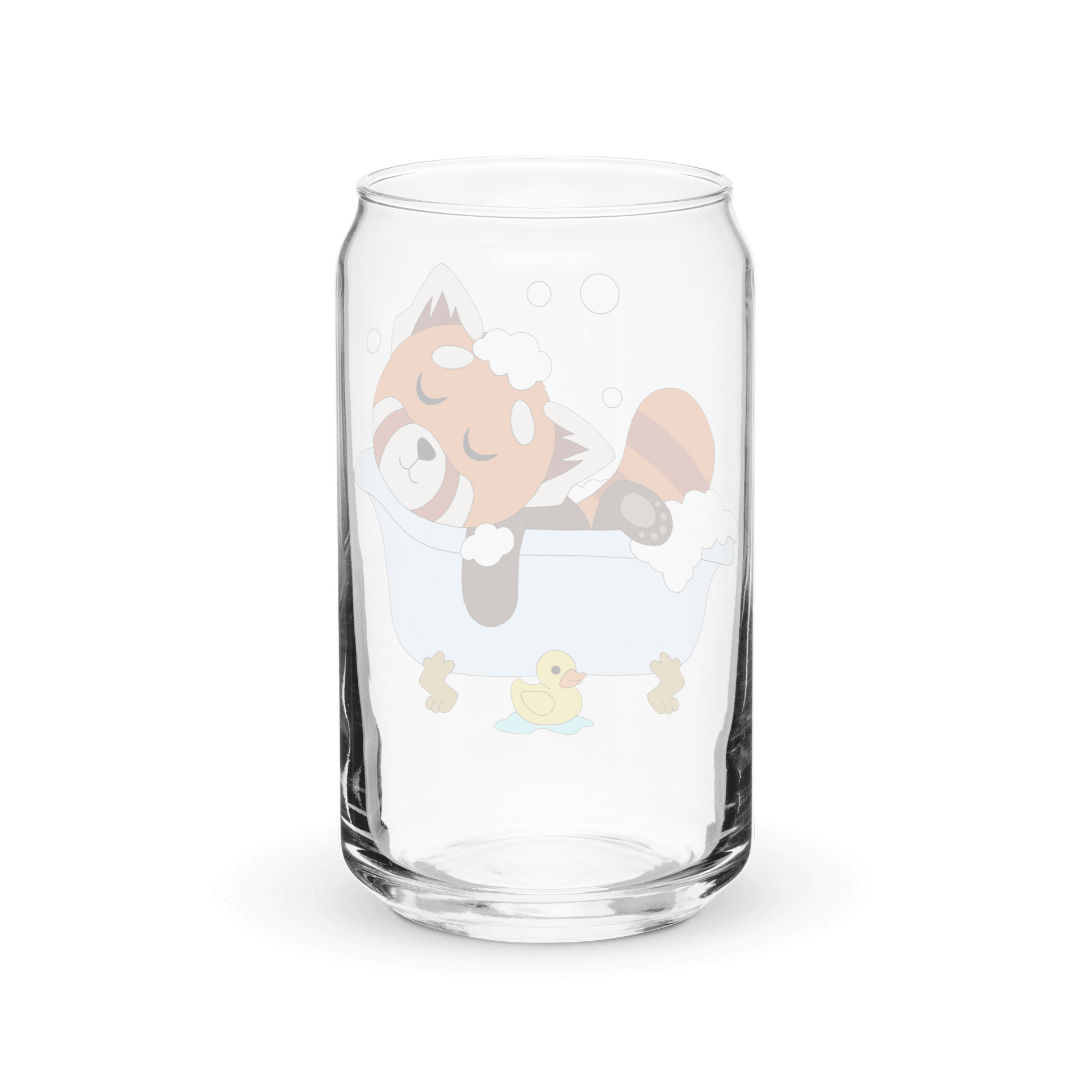 Red Panda Tub Glass product image (2)