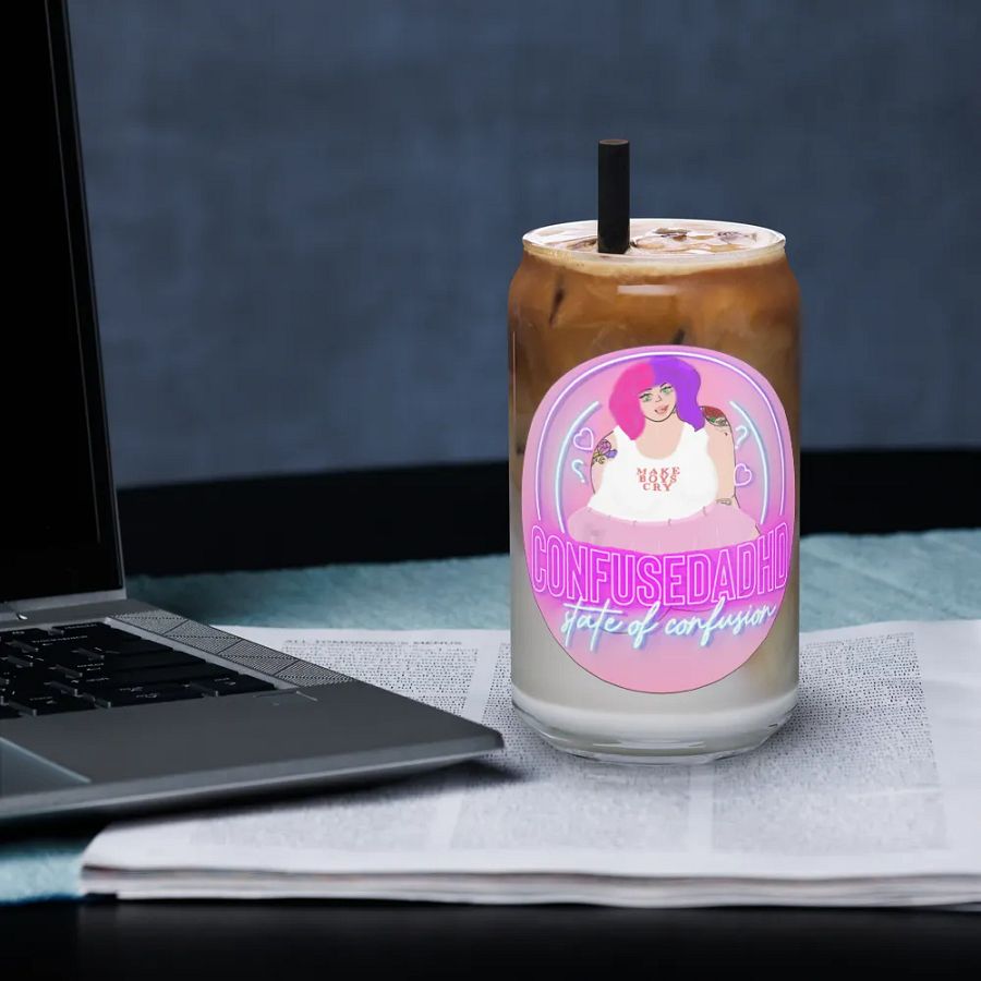 Character ADHD Logo Glass product image (33)