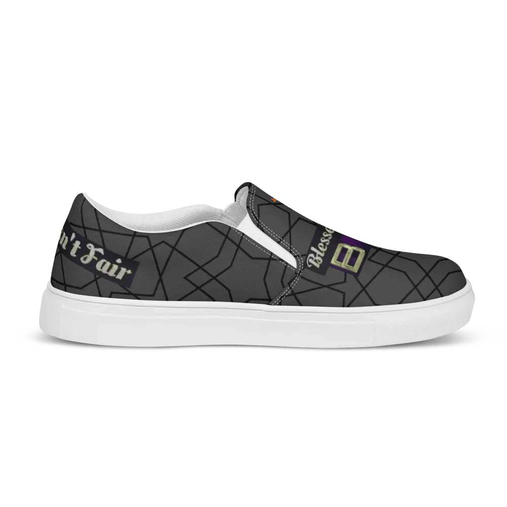 BBG Dark Grey & Black Men's Slip Ons product image (6)