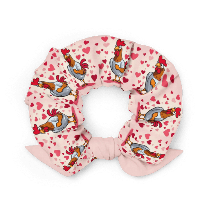 Rooster Rendezvous All-Over Print Scrunchie product image (2)
