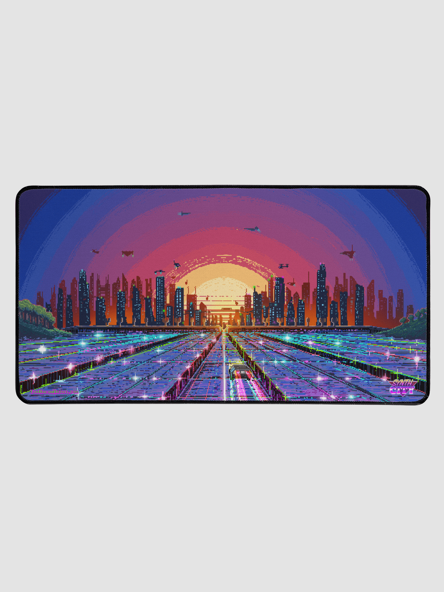 Synth City Super Drive - Deskmat product image (2)