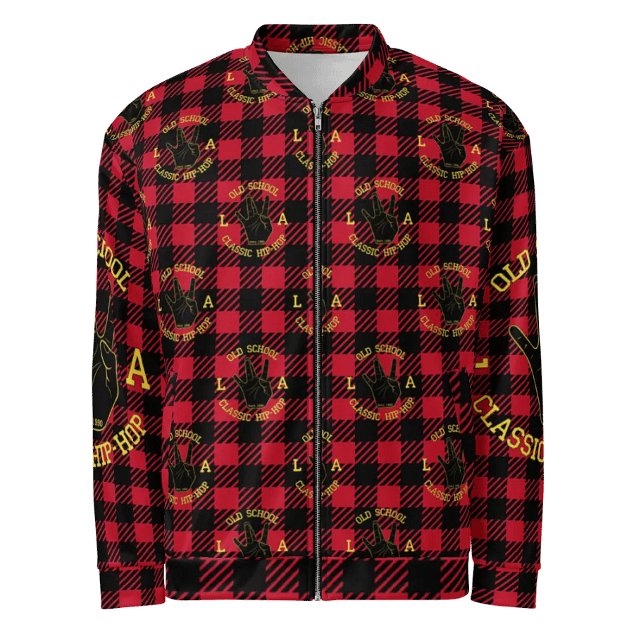 Old Shool HipHop Classic Bomber Jacket product image (2)