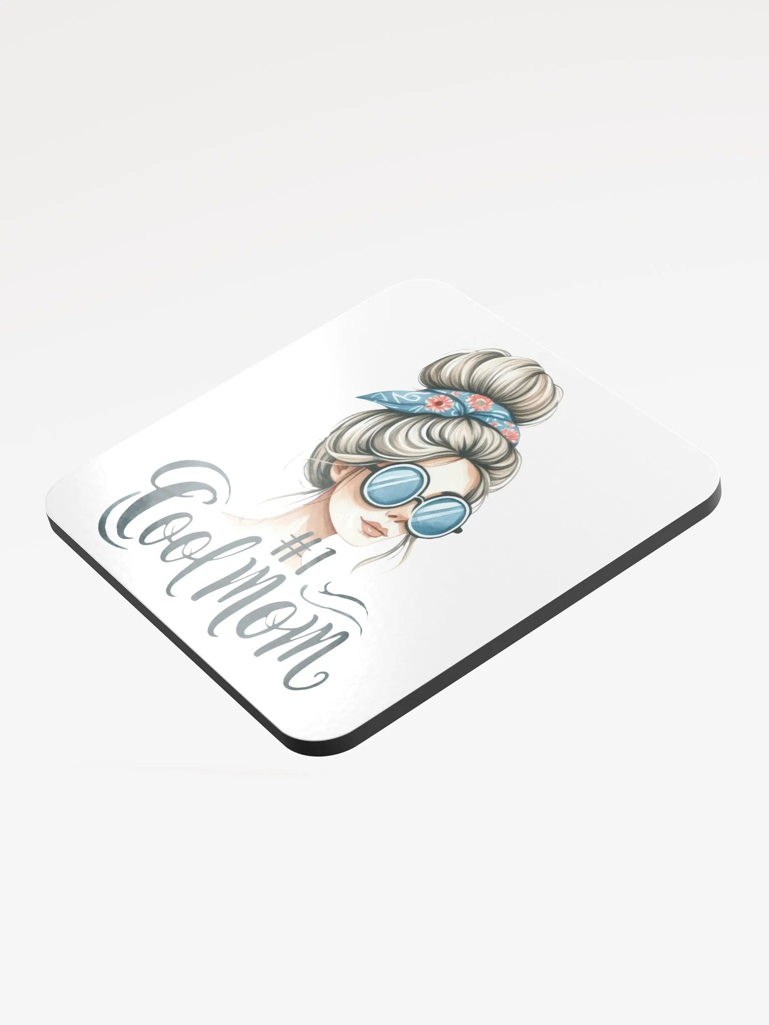 Chic #1 Cool Mom Cork Coaster product image (3)