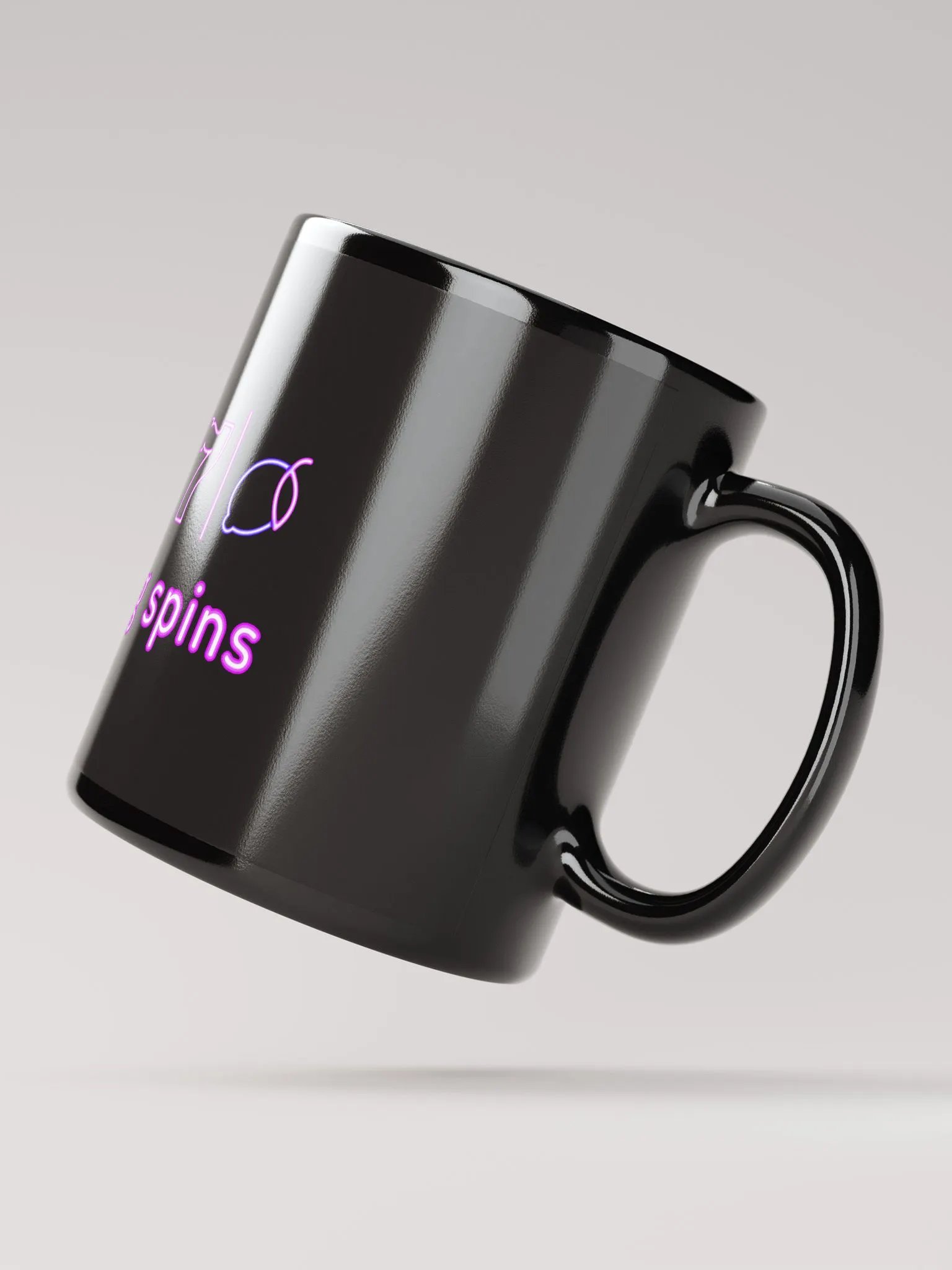 Cdog Spins Mug Black product image (3)