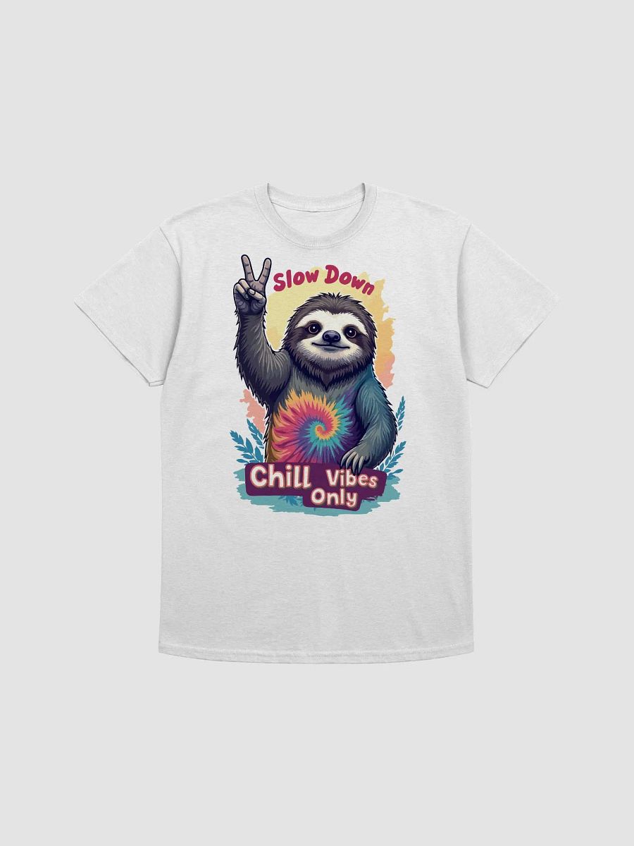 Chill Vibes Only Sloth T-Shirt product image (1)