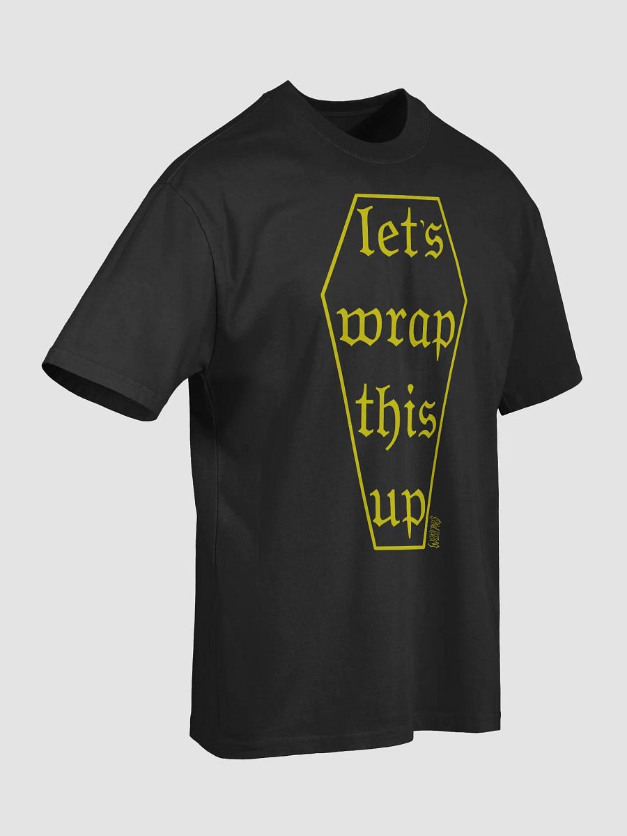 Let's Wrap This Up Premium Oversized Faded T-Shirt product image (5)