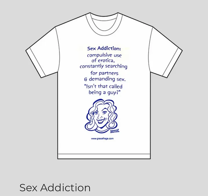 FUNNY TEES FOR YOU - Sex addiction product image (1)