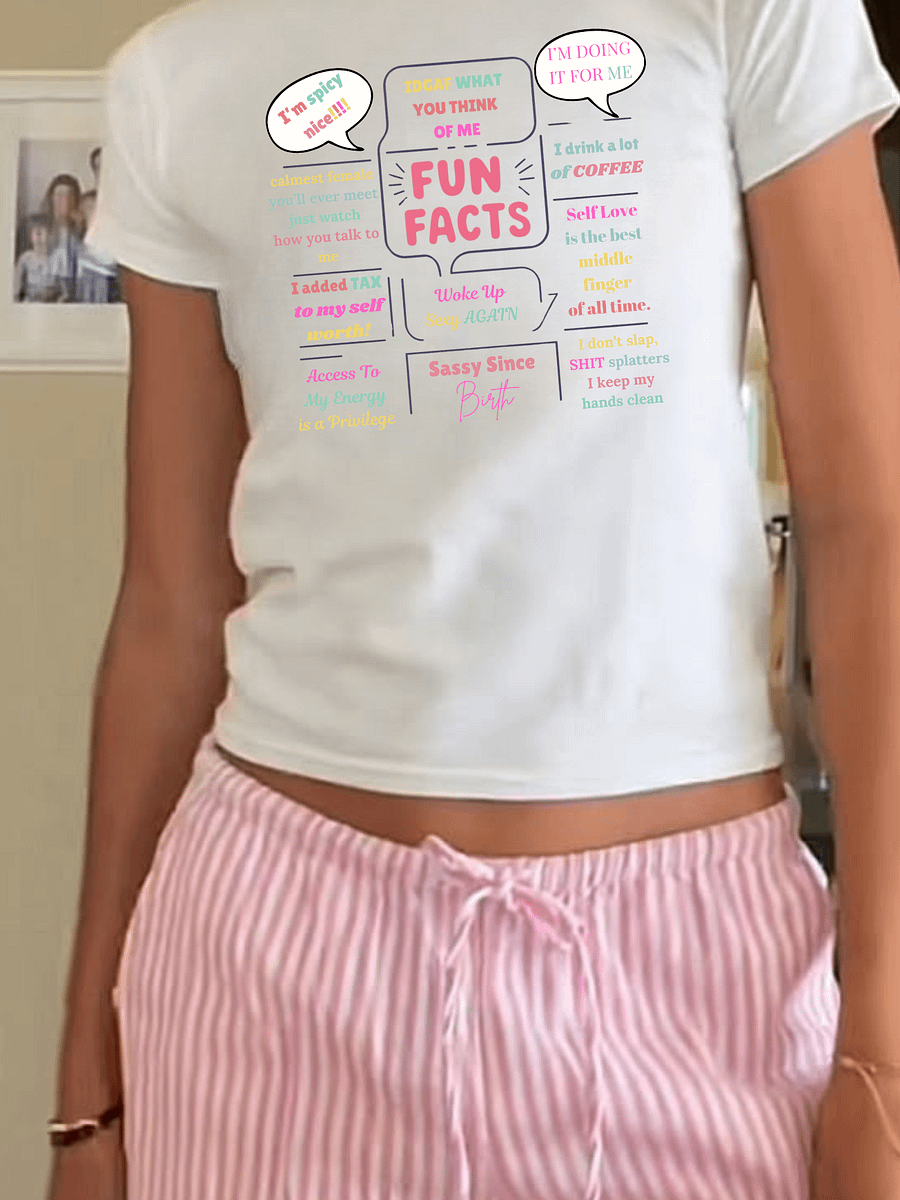 Fun Facts Playful T-Shirt product image (1)