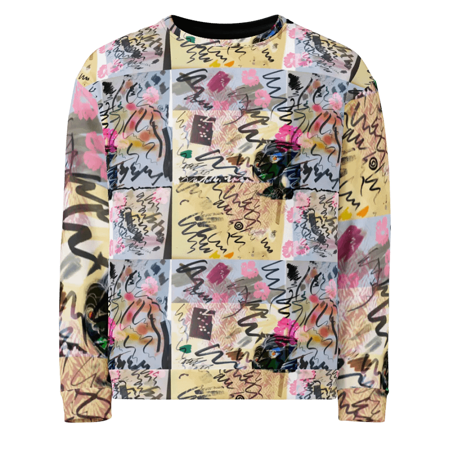 ScribbleWear #2 Unisex Art Sweatshirt/Boxes product image (1)