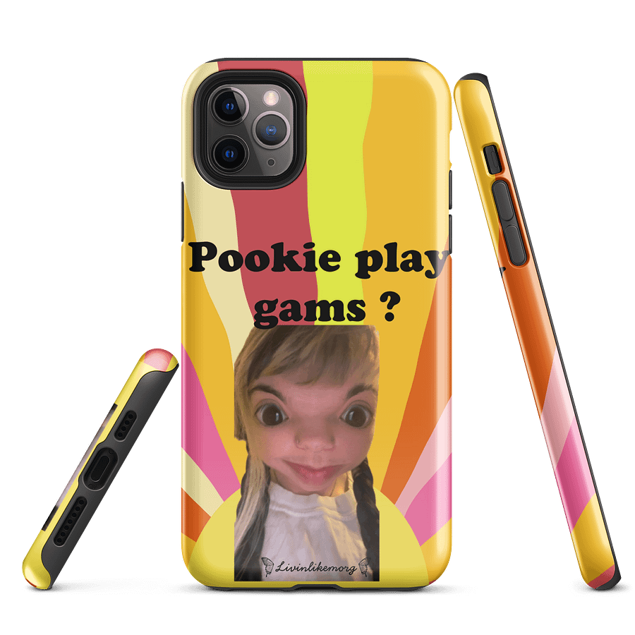 Pookie wanna play ? Tough iPhone case product image (5)