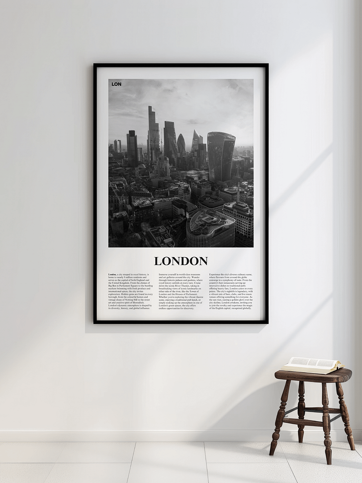 London 03 Newspaper Poster product image (2)