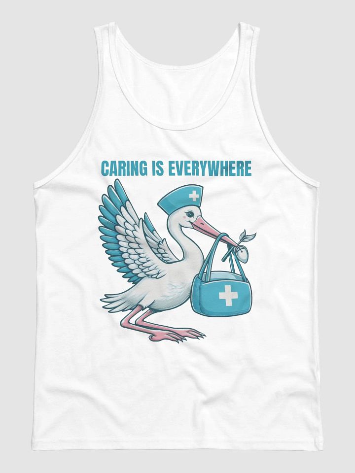 Caring Stork Nurse Jersey Tank product image (6)