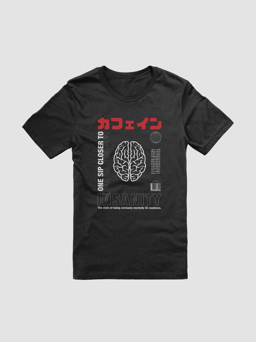 Vintage Coffee T-Shirt: One Sip Closer to Insanity product image (1)
