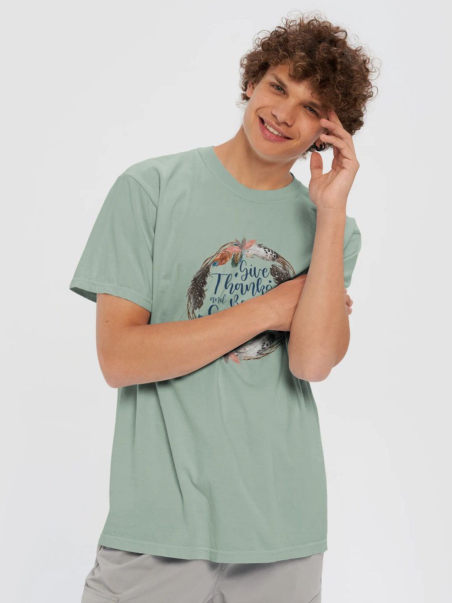 Gratitude Feathers Wreath T-Shirt product image (64)
