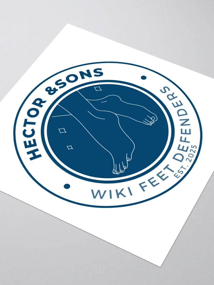 Hector & Sons. Logo Stickers product image (5)