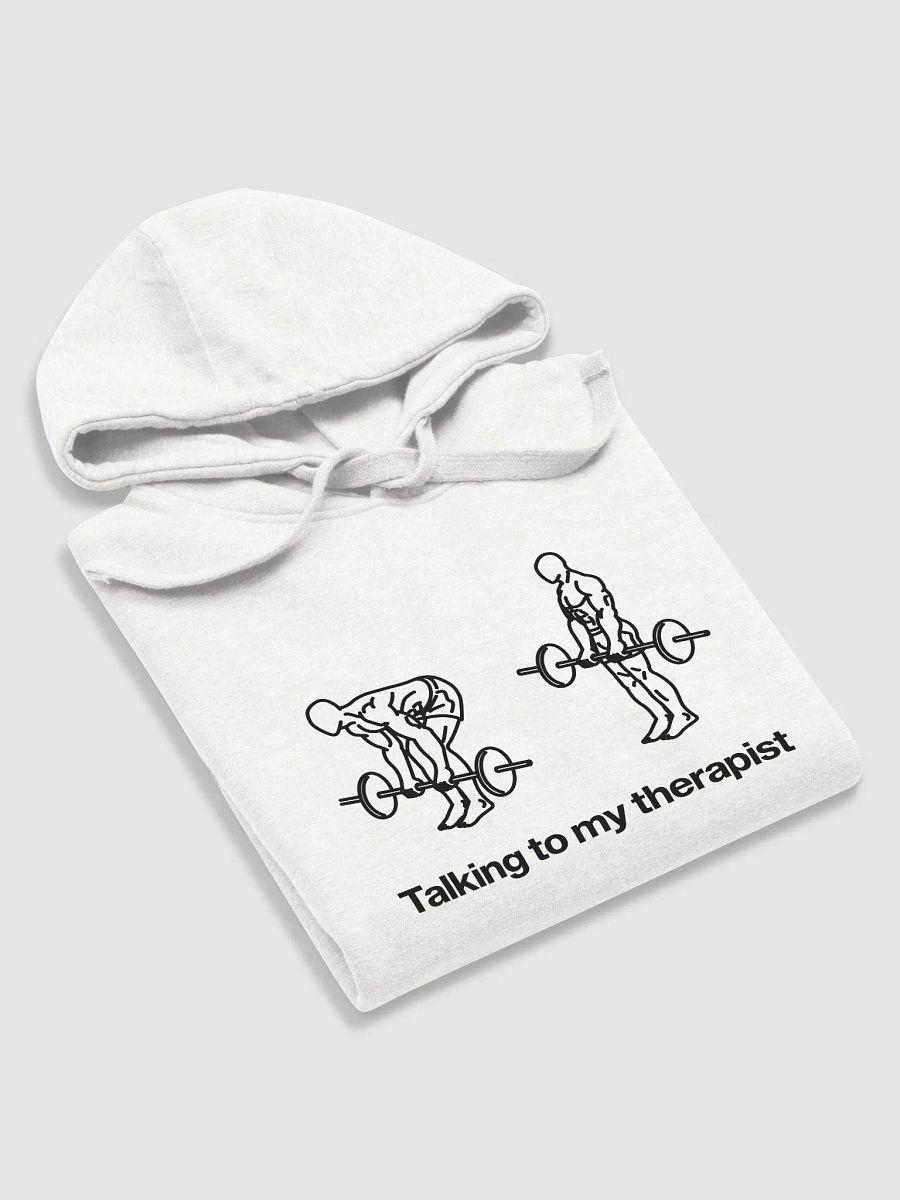talking to my therapist hoodie - 65% soft cotton product image (6)