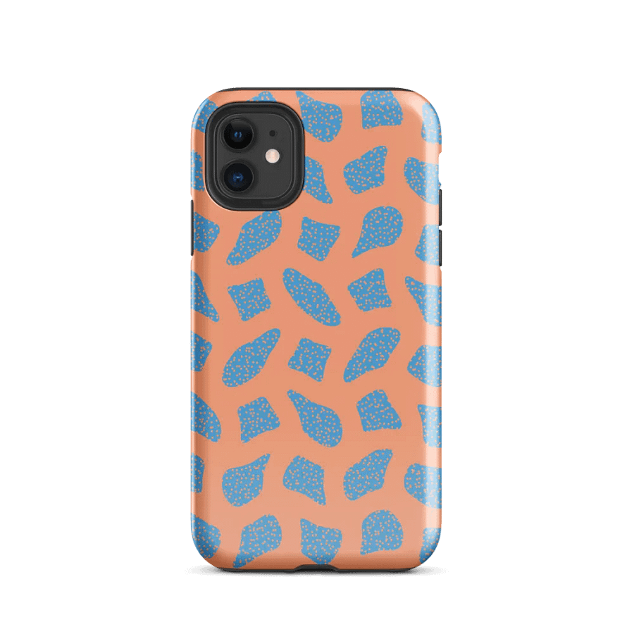 Blue Abstract Bliss iPhone® Tough Case product image (24)