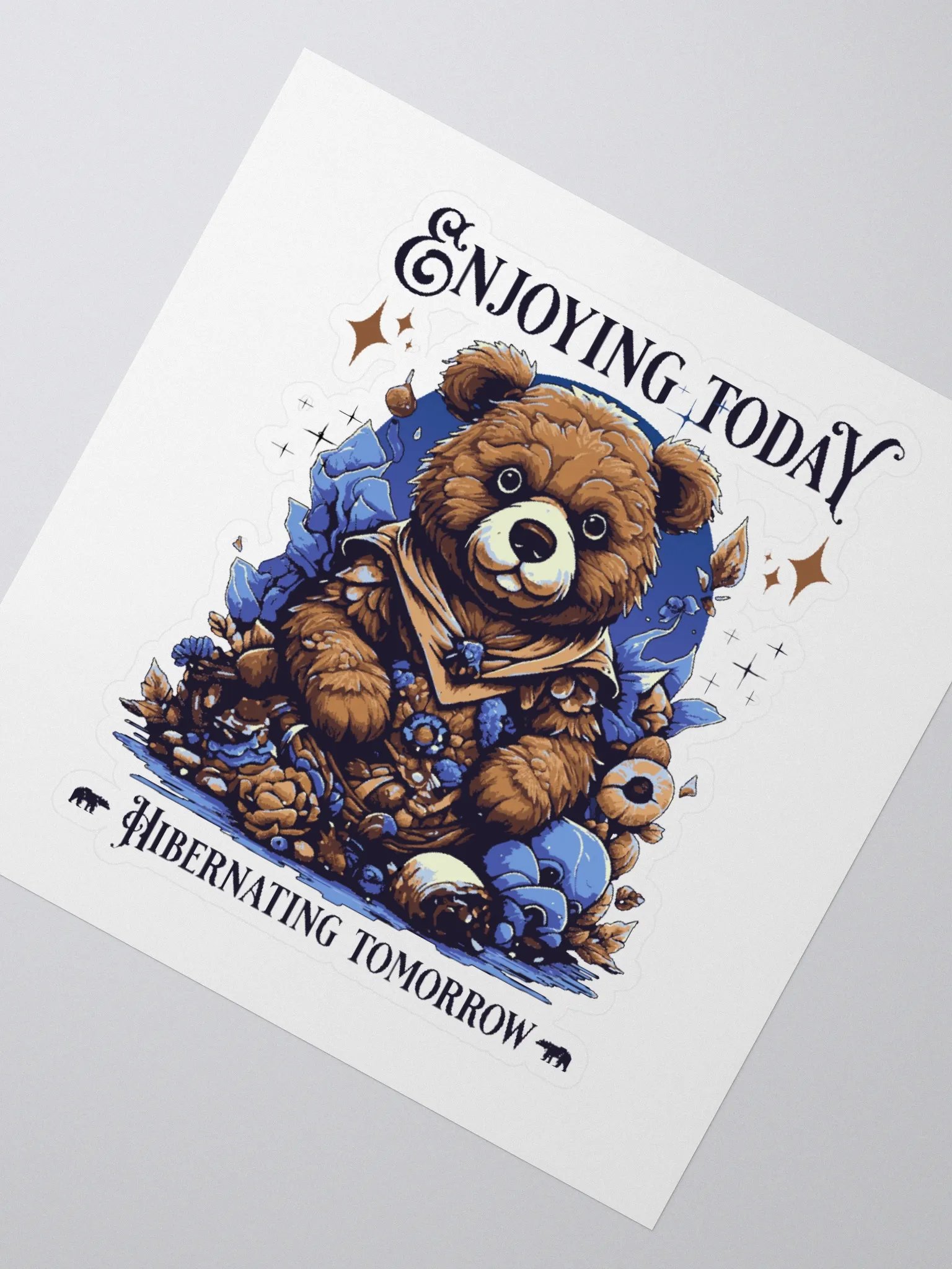 Enjoying today - hibernating tomorrow. product image (2)