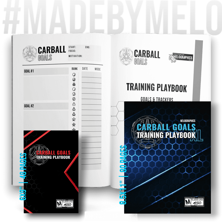 Carball Goals Training Playbook - Stickers & Printable Field Map Pack (Digital) | #MadeByMELO product image (7)