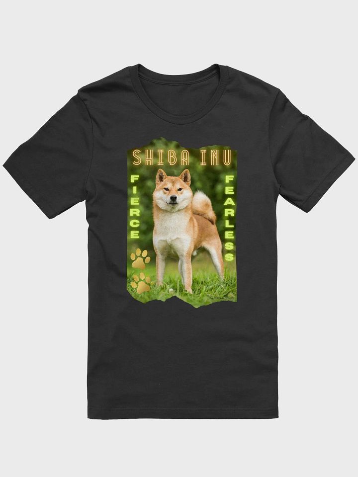 Neon Shiba Inu Fierce T-Shirt product image (6)