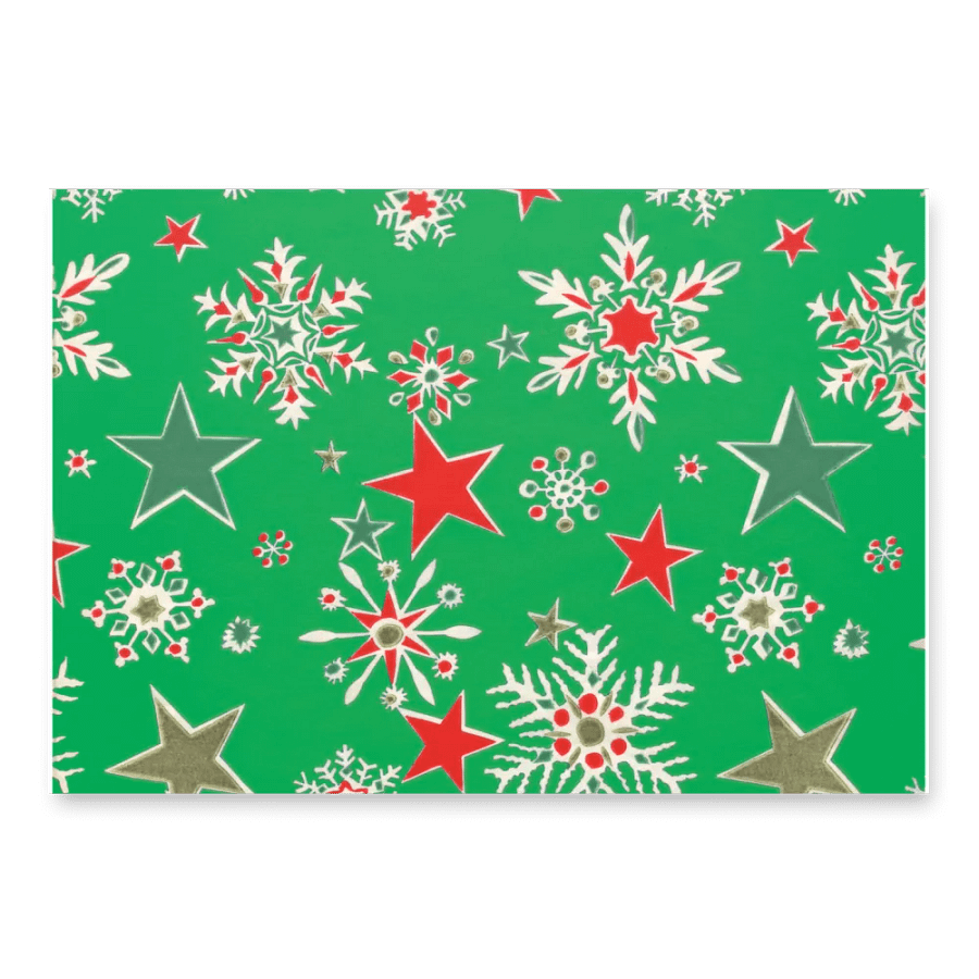 Festive Snowflake Celebration Wrapping Paper Set product image (2)