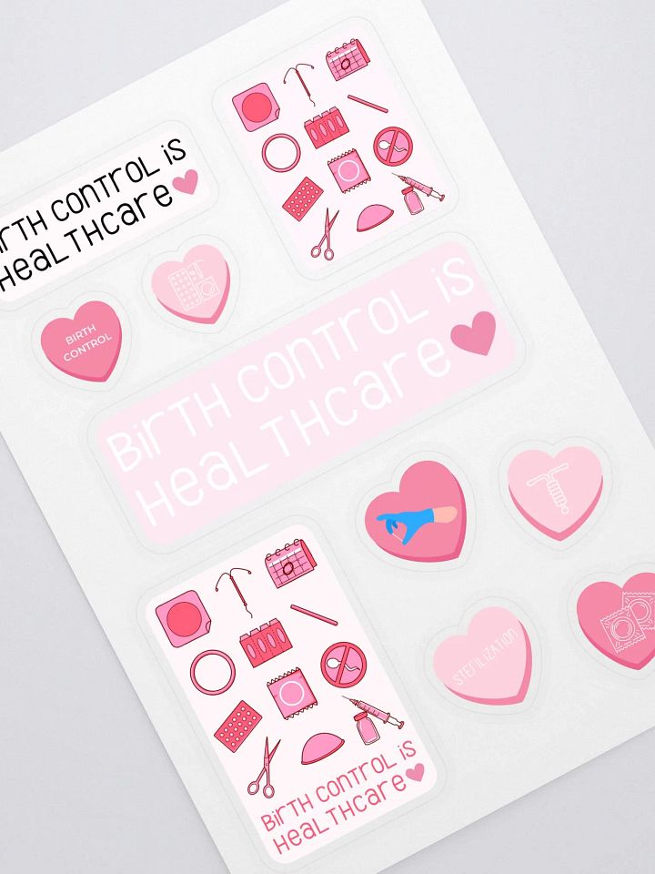 birthcontrol is healthcare (stickers) product image (1)