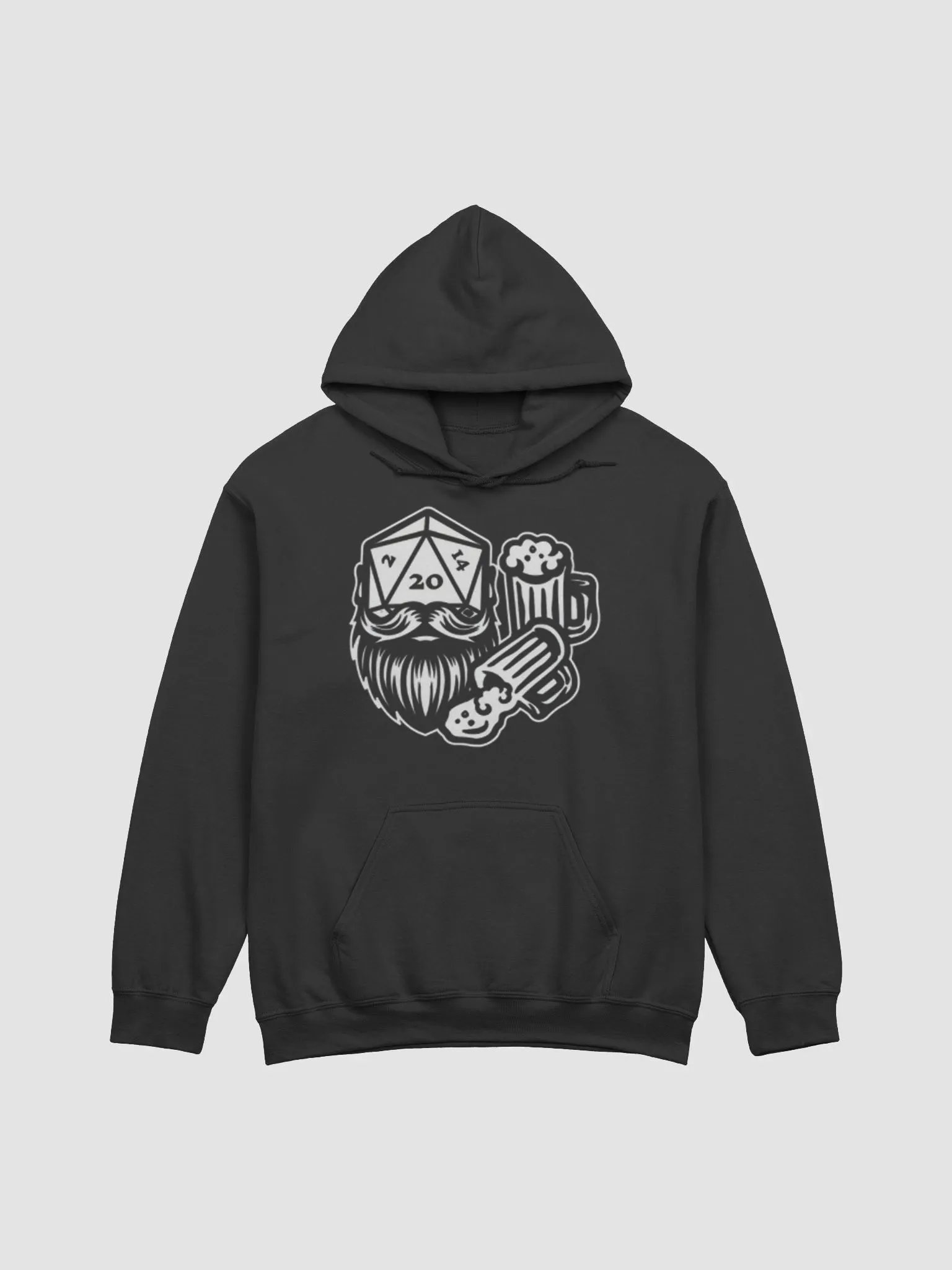 Bros white logo w/ mugs hoodie product image (1)