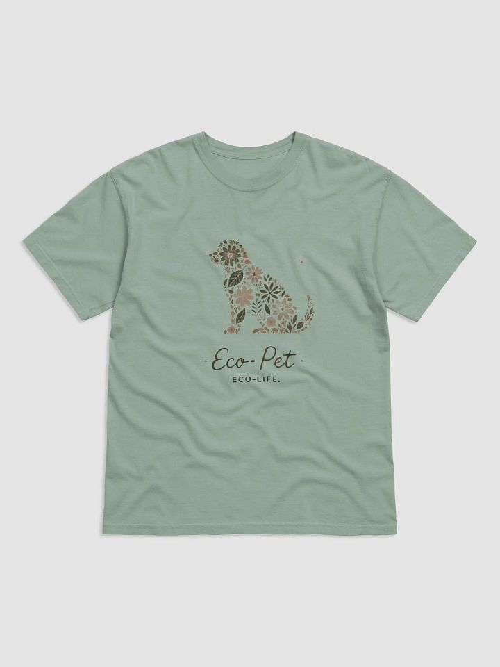 Floral Eco Pet Silhouette T-Shirt product image (2)