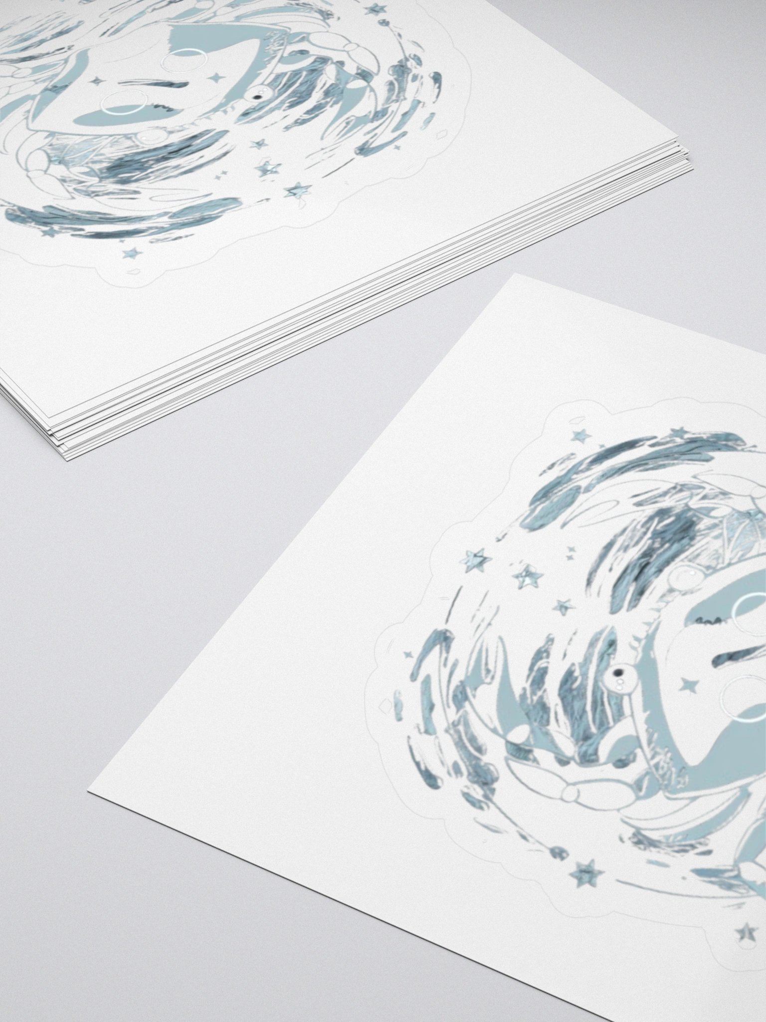 Cancer Zodiac Dreamscape Sticker product image (10)