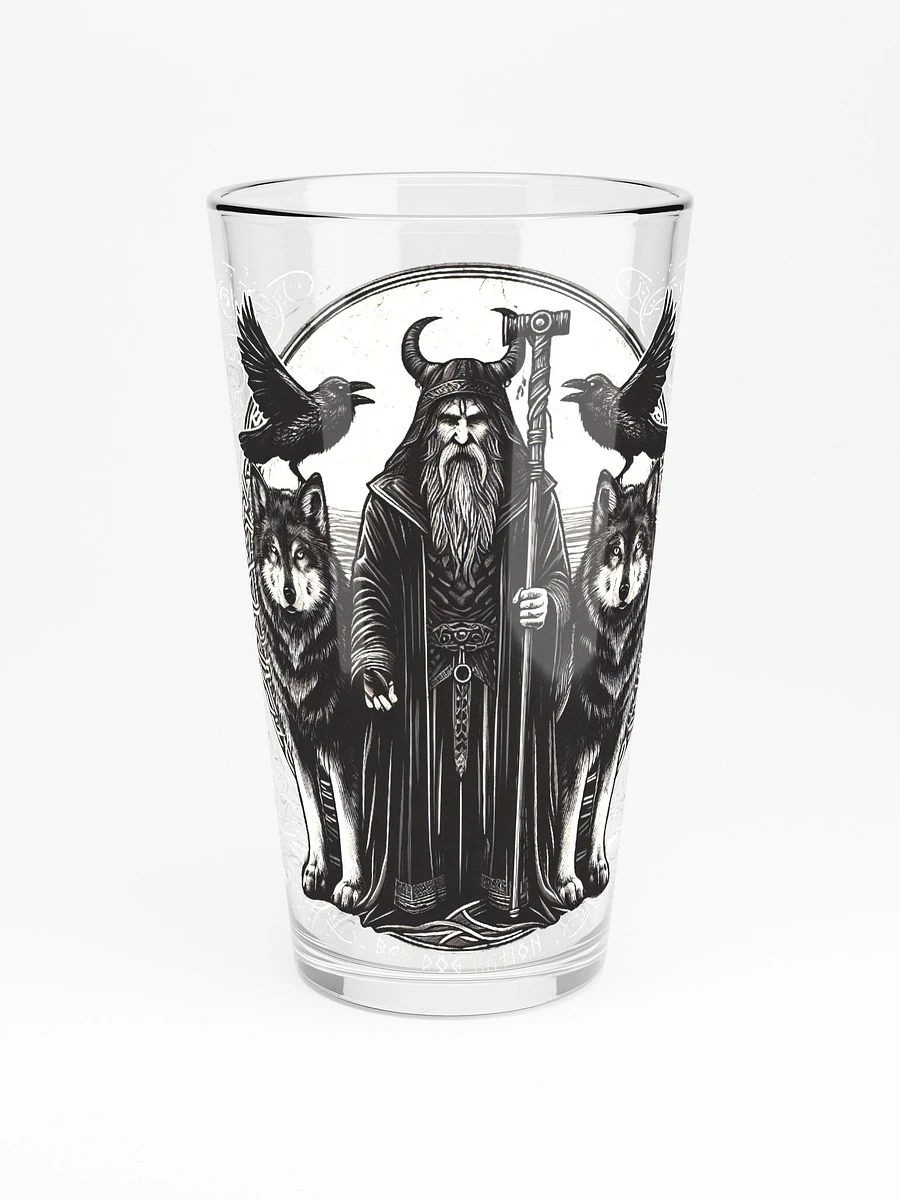 Odin's Wolves - 16oz Pint Glass product image (3)