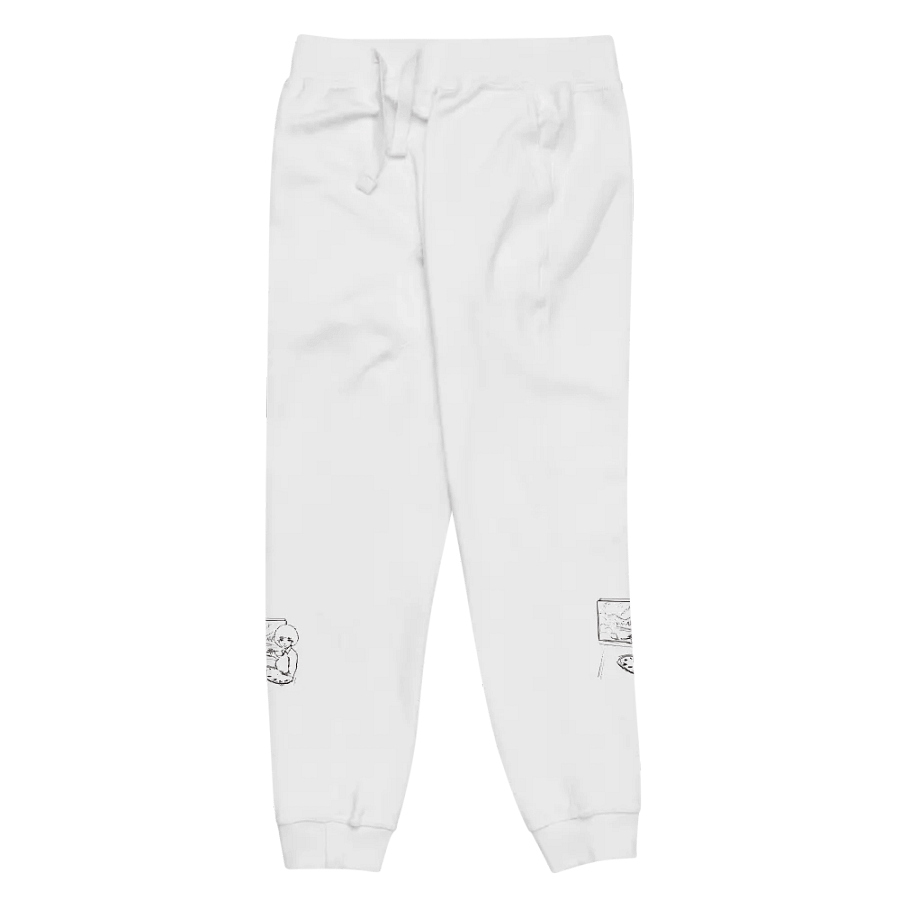 Boob Ross Unisex Fleece Joggers product image (6)