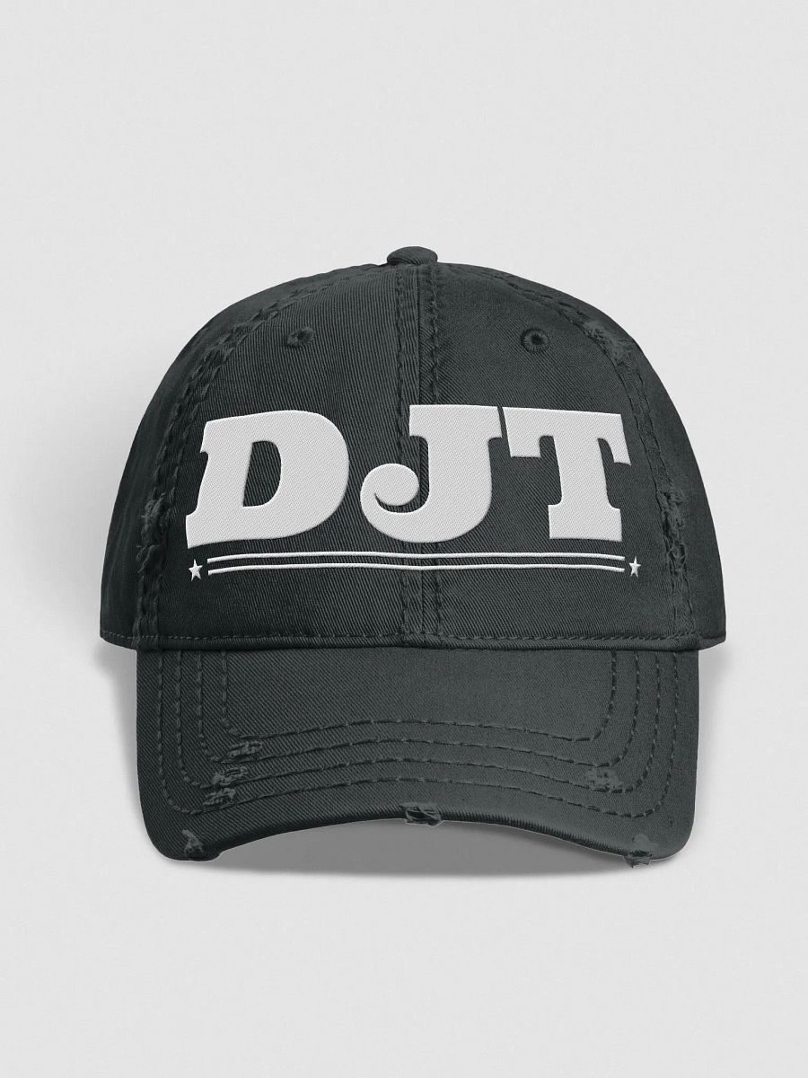 DJT Distressed Dad Hat product image (1)