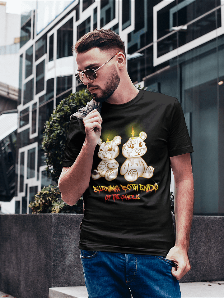 Burning Both Ends Heavyweight Tee product image (1)
