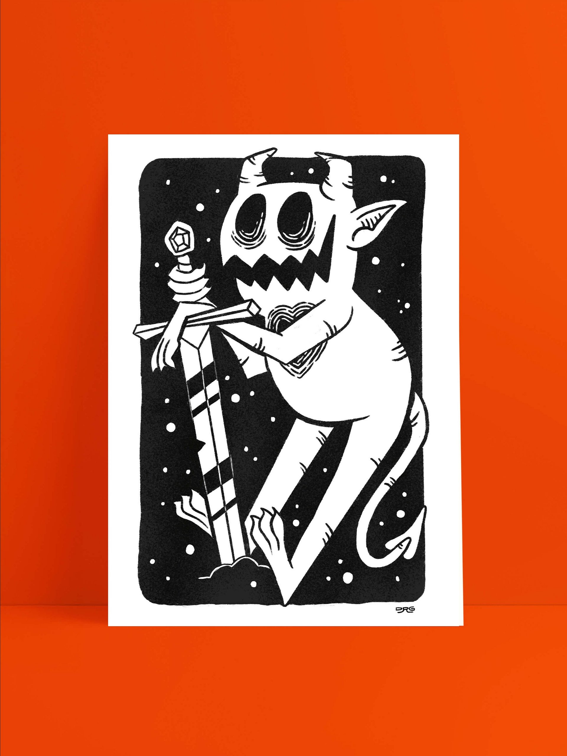 Sword Demon Print product image (1)