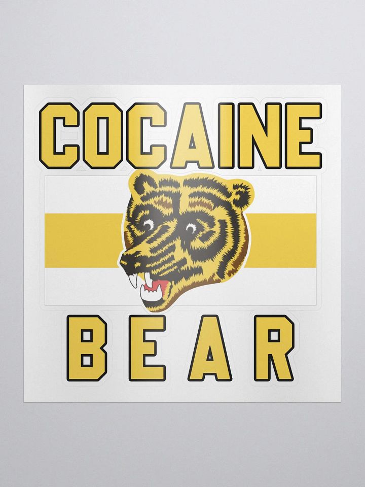 COCAINE BEAR v1 Sticker product image (1)